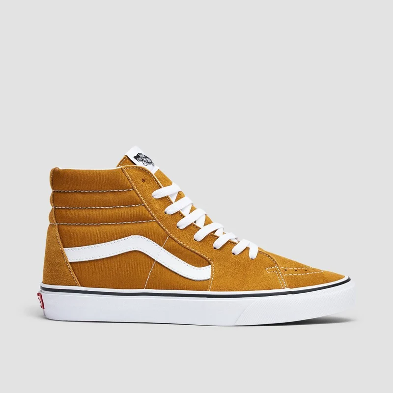 Vans SK8-Hi High Top Shoes - Golden Brown 7.5uk / Golden Brown