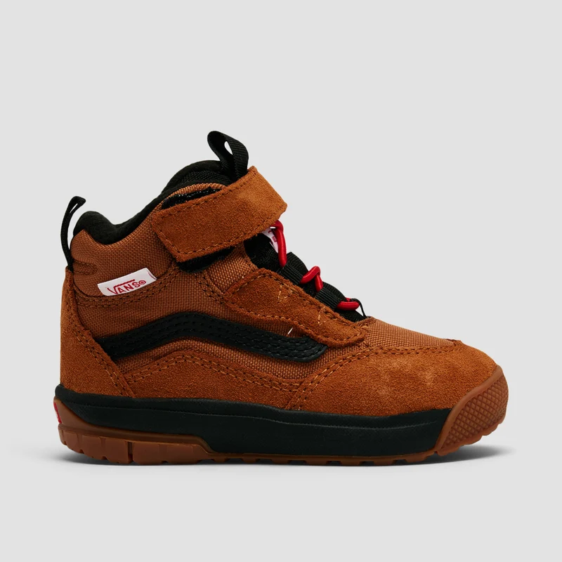 Vans Ultrarange Hi V MTE-1 Toddler Shoes - Brown/Black - Kids Child 6.5uk / Brown/Black