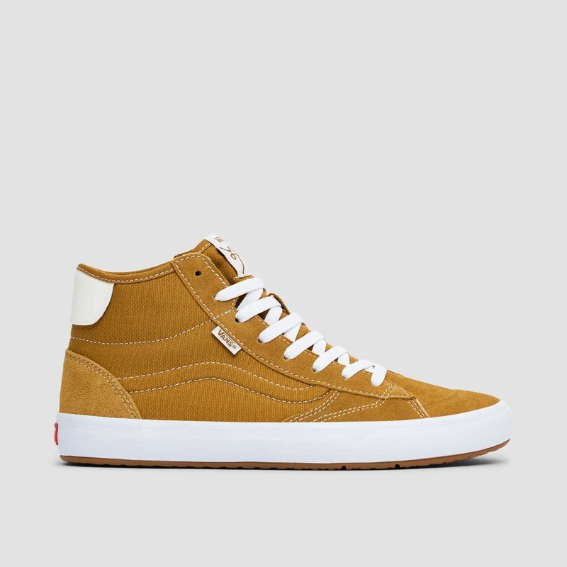 Vans The Lizzie High Top Shoes - Gold/White 11uk / Gold/White