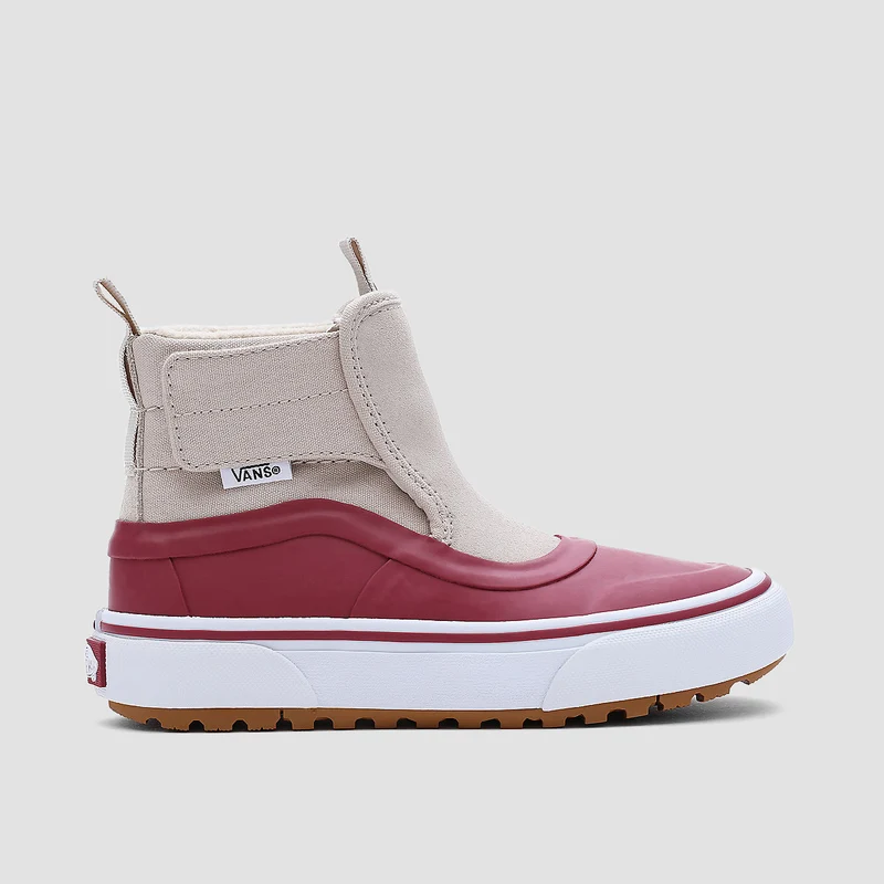 Vans Slip-On Hi Terrain V MTE Boots - Light Brown/Red - Kids Child 12.5uk / Light Brown/Red