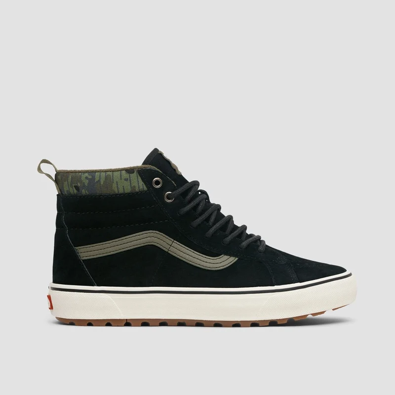 Vans SK8-Hi MTE-1 High Top Shoes - Rain Camo Black/Marshmallow 9.5uk / Rain Camo Black/Marshmallow