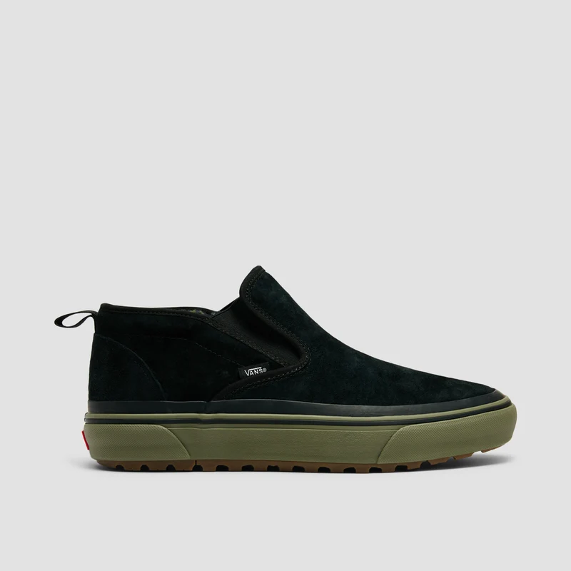 Vans Mid Slip MTE-1 Mid Top Slip On Shoes - Rain Camo Dark Olive 11uk / Rain Camo Dark Olive
