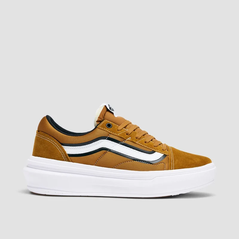 Vans Old Skool Overt CC Shoes - Pop Color Golden Brown/White 8uk / Pop Color Golden Brown/White