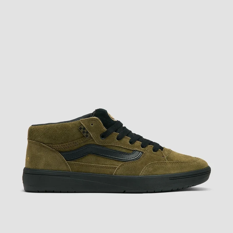 Vans Zahba Mid Top Shoes - Beatrice Domond Dark Olive 5uk / Beatrice Domond Dark Olive