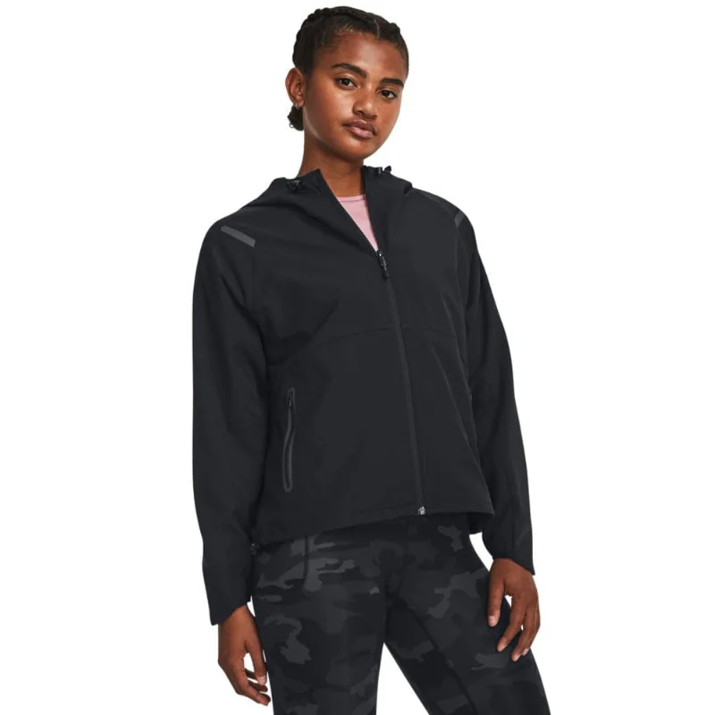 Jaqueta de Treino Feminina Under Armour Unstoppable P Preto