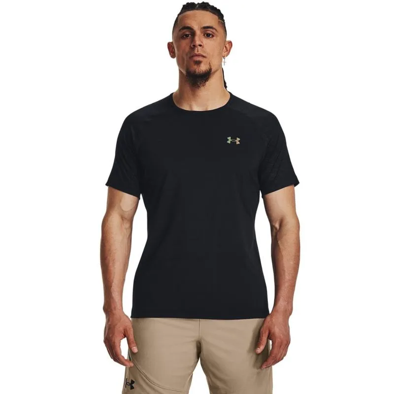 Camiseta de Treino Masculina Under Armour Rush Emboss P / Preto