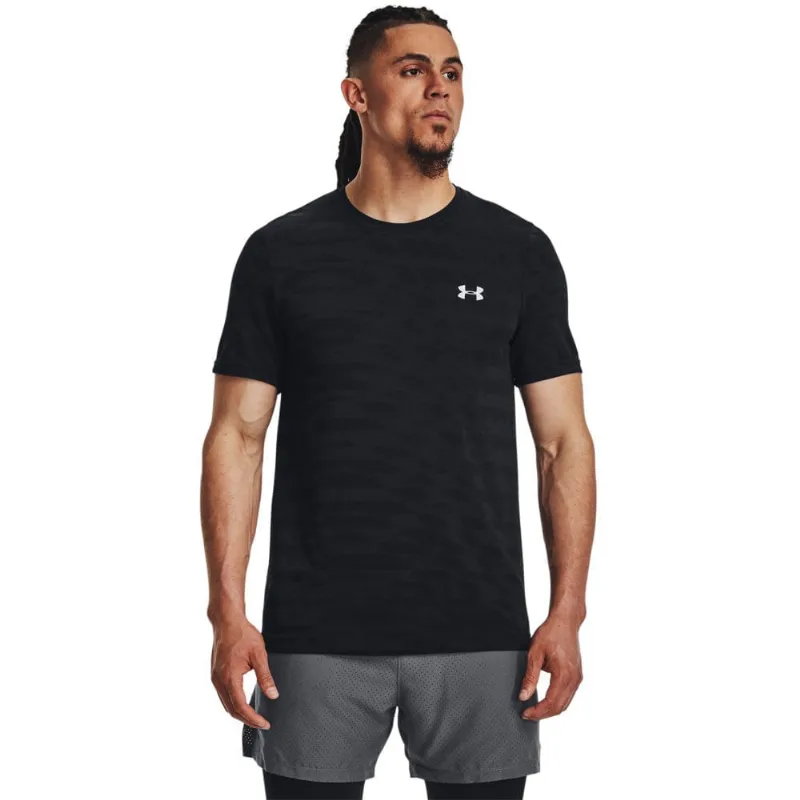 Camiseta de Treino Masculina Under Armour Seamless Novelty G Preto