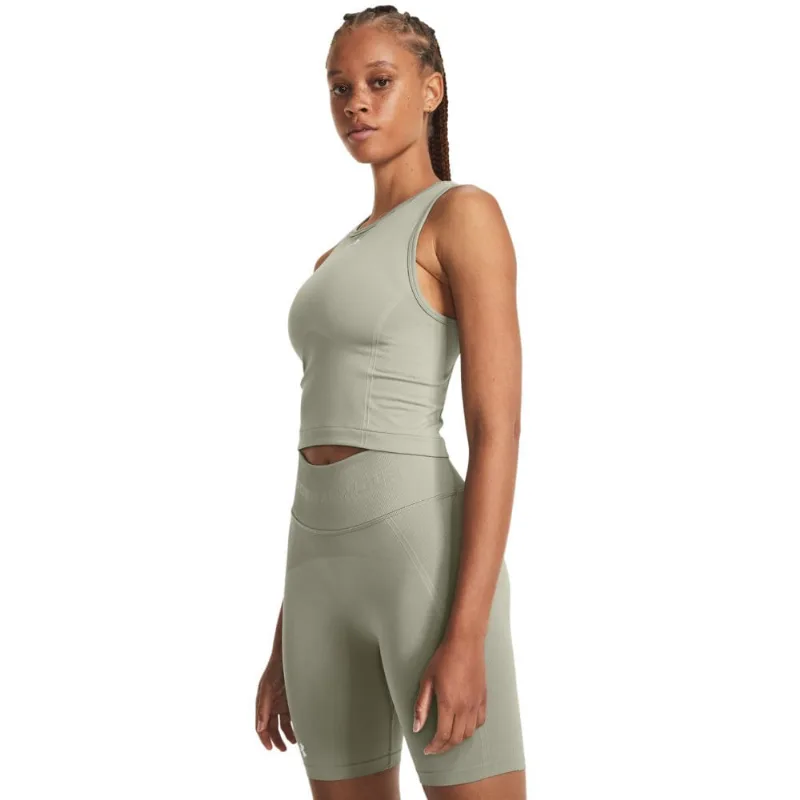 Regata de Treino Feminina Under Armour Seamless GG Verde