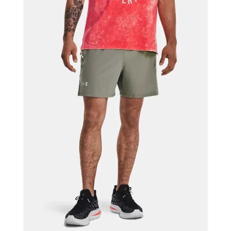 Shorts de Treino Masculino Under Armour Launch Elite 5 G Verde