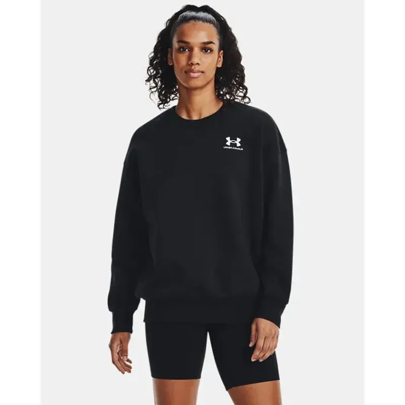 Moletom Feminino Under Armour Essential Fleece GG Preto