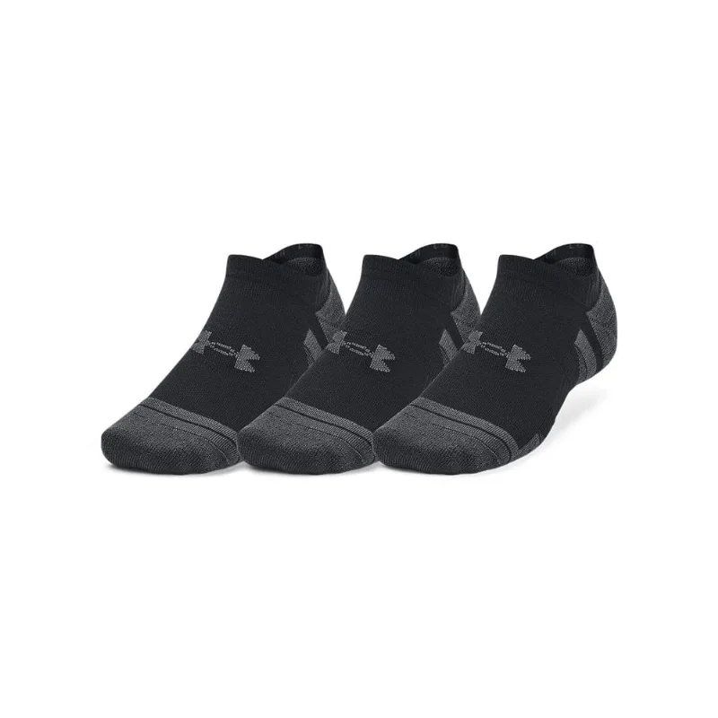 Meia Under Armour Performance Tech - Pacote com 3 Pares 45-49 Preto
