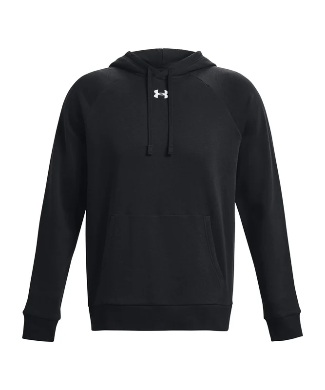 Under Armour Rival Fleece Hoodie BlackWhite / 3XL