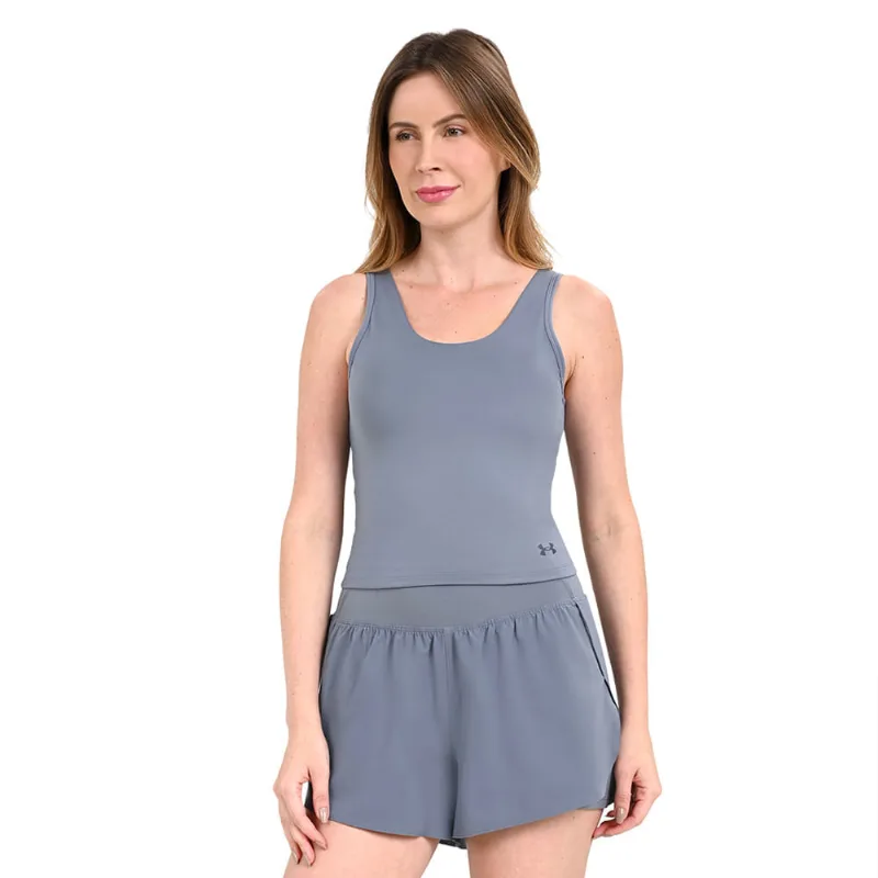 Regata de Treino Feminina Under Armour Motion Tank PP Cinza