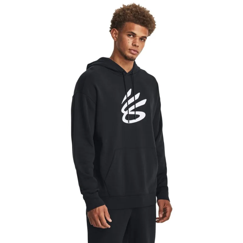 Moletom de Treino Masculino Under Armour Curry Splash Hood 3GG Preto