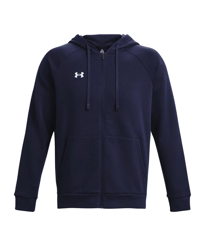 Under Armour Rival Fleece Full-Zip Hoodie Midnight Navy / 2XL