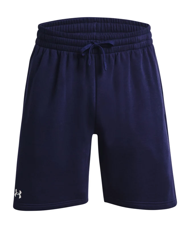 Under Armour Rival Fleece Shorts Midnight NavyWhite / 2XL