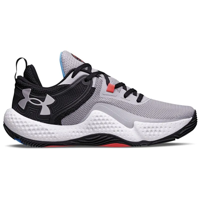 Tênis de Basquete Masculino Under Armour Dagger 40 Cinza