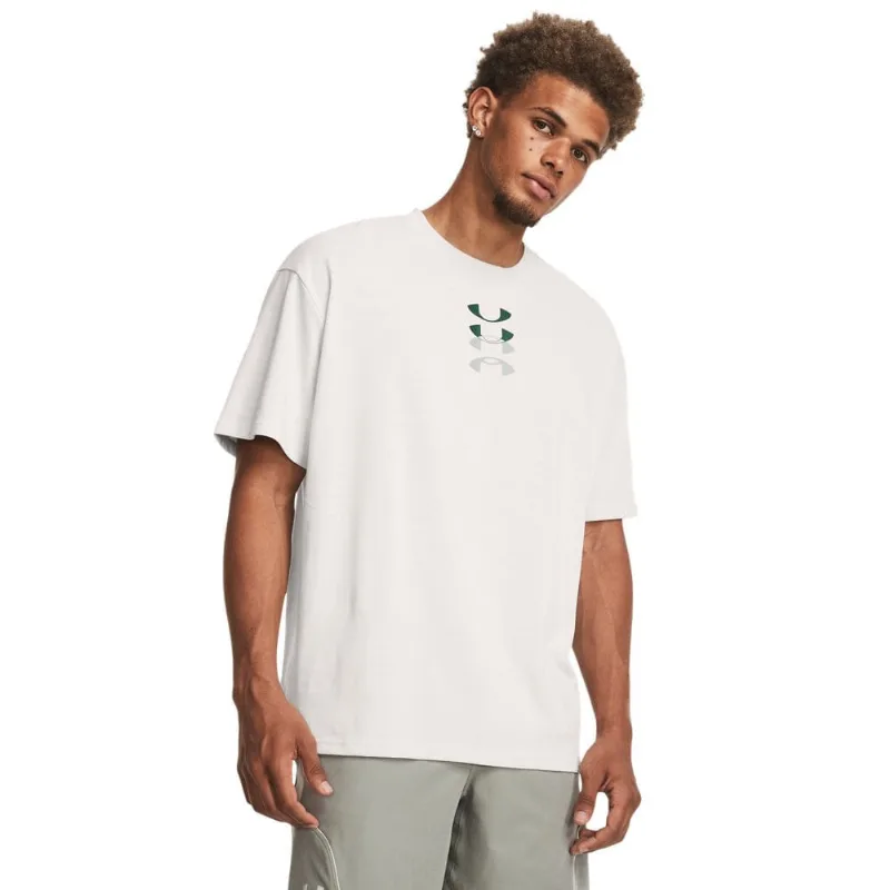 Camiseta de Corrida Masculina Under Armour Anywhere P Branco