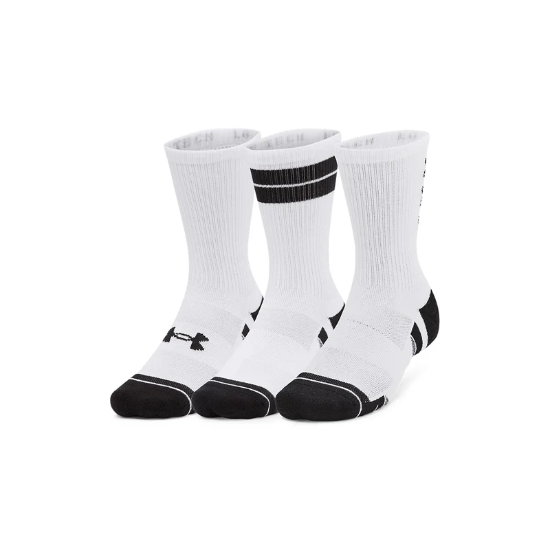 UA Unisex Perf Tech Nov 3-Pack Crew | 1379515 XL / Style