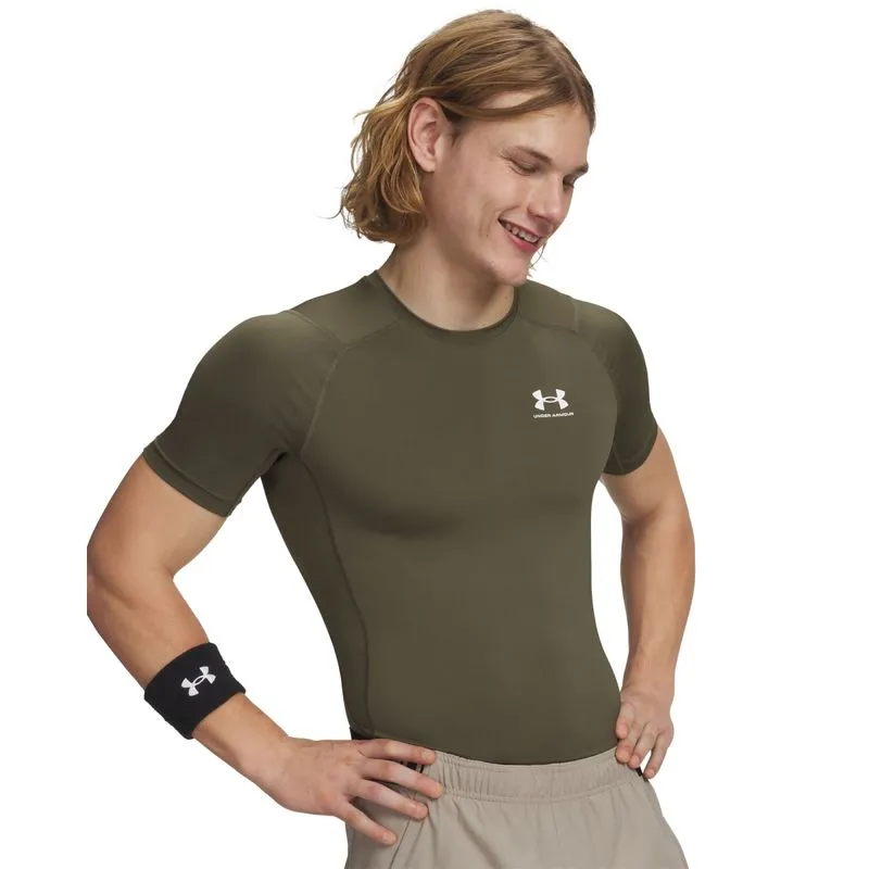 Camiseta Compressão de Treino Under Armour HeatGear 2GG / Verde