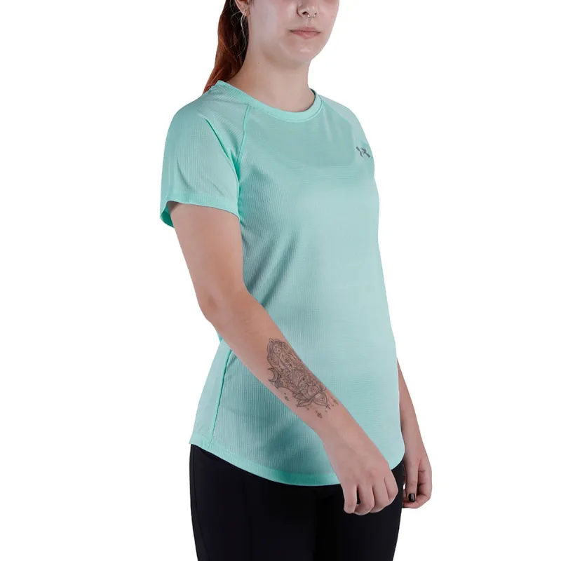 Camiseta de Corrida Feminina Under Armour Speed Stride SS Brz PP Azul