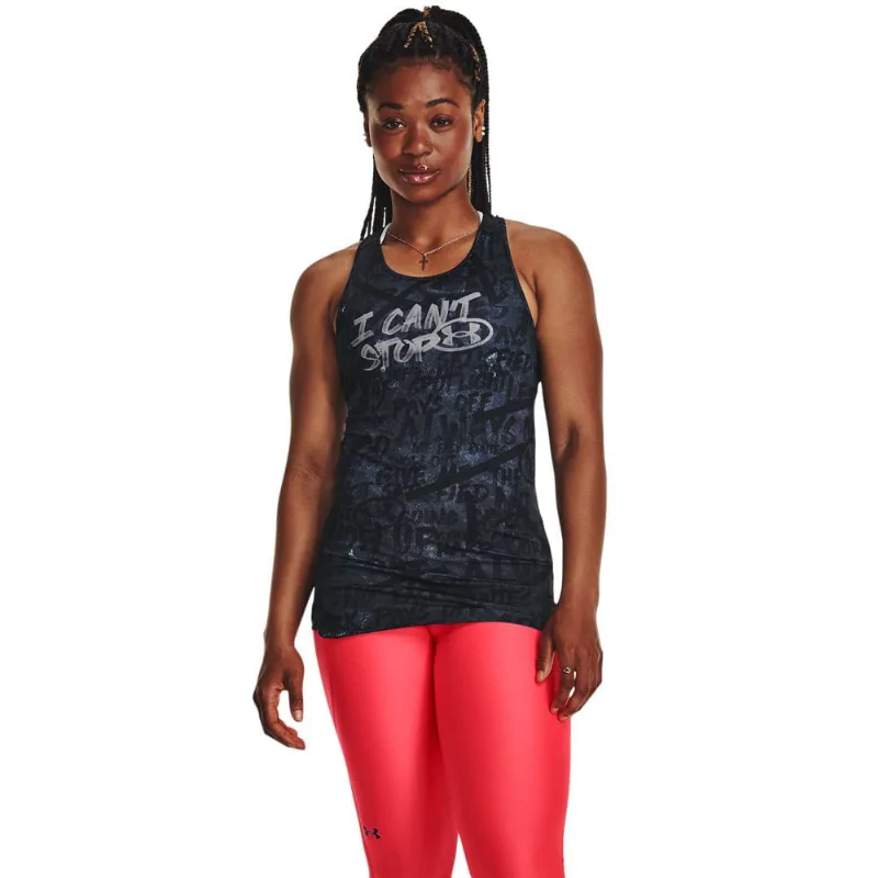 Regata de Treino Feminina Under Armour HeatGear Alter Ego M Preto