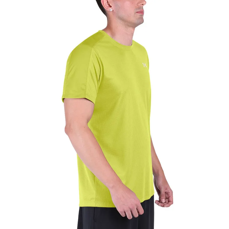 Camiseta de Corrida Masculina Under Armour Speed Stride G Verde
