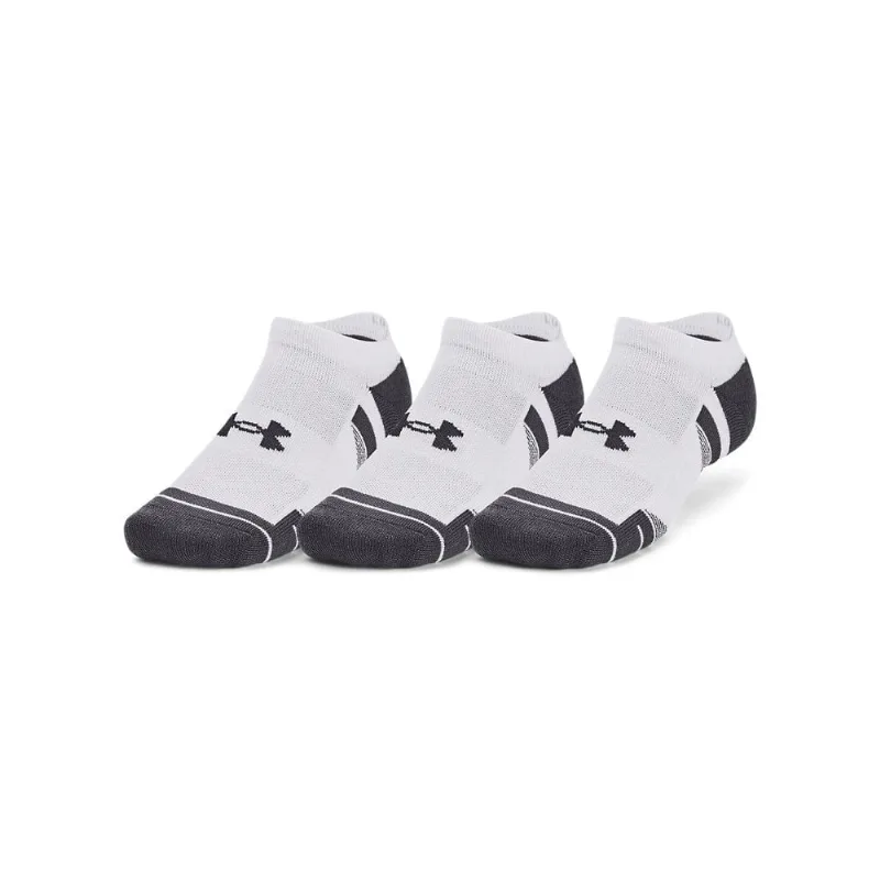 Meia Masculina Under Armour Performance Tech NS - Pacote com 3 Pares 38-40 Branco