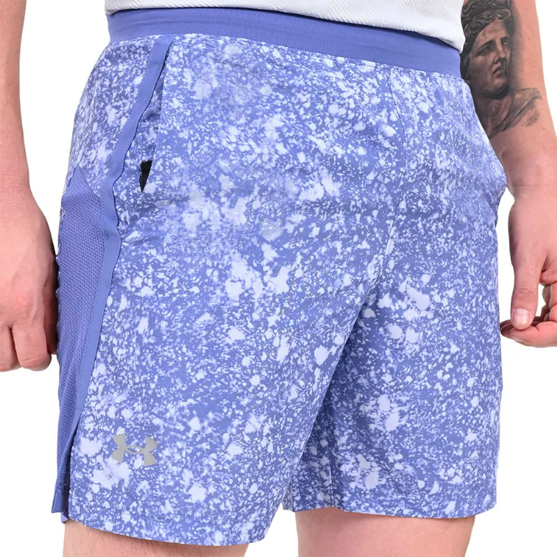 Shorts de Corrida Masculino Under Armour Launch 7 G Azul