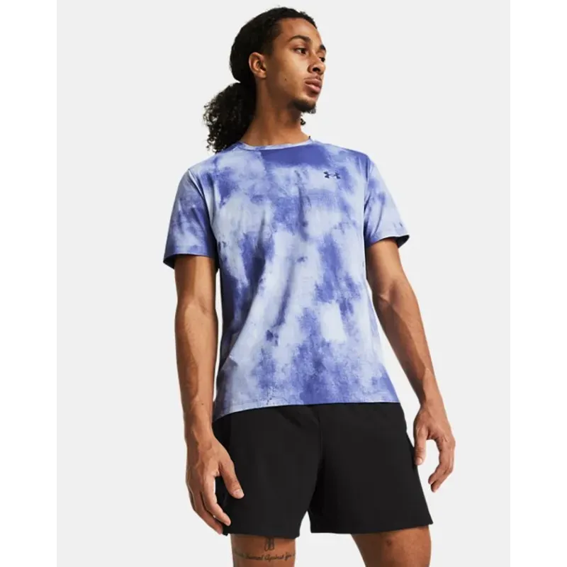 Remera de Running Launch Elite Wash para Hombre UA LASER WASH SHORTSLEEVE