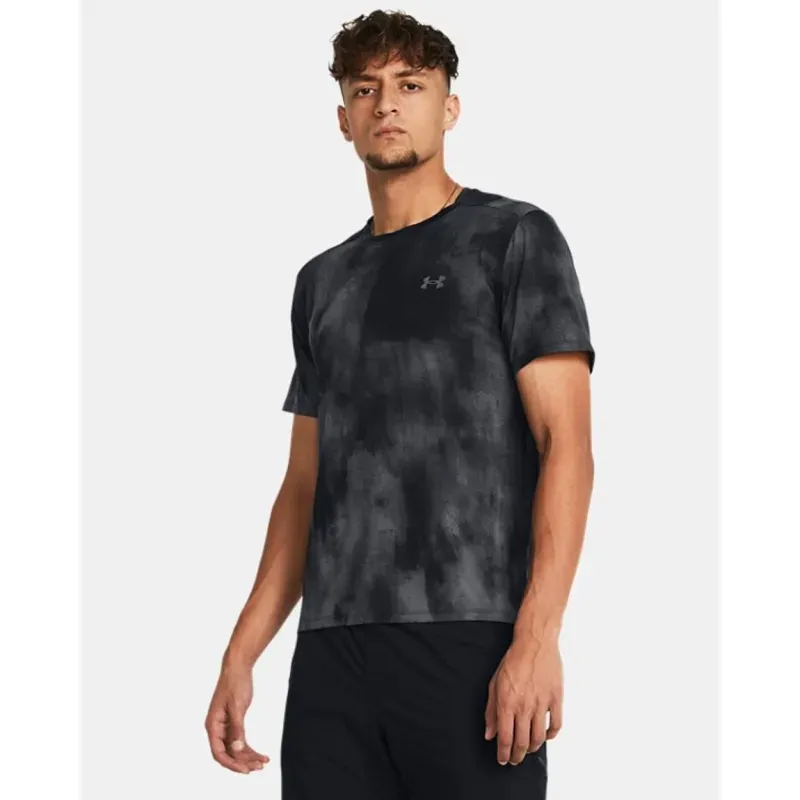 Remera de Running Launch Elite Wash para Hombre UA LASER WASH SHORTSLEEVE