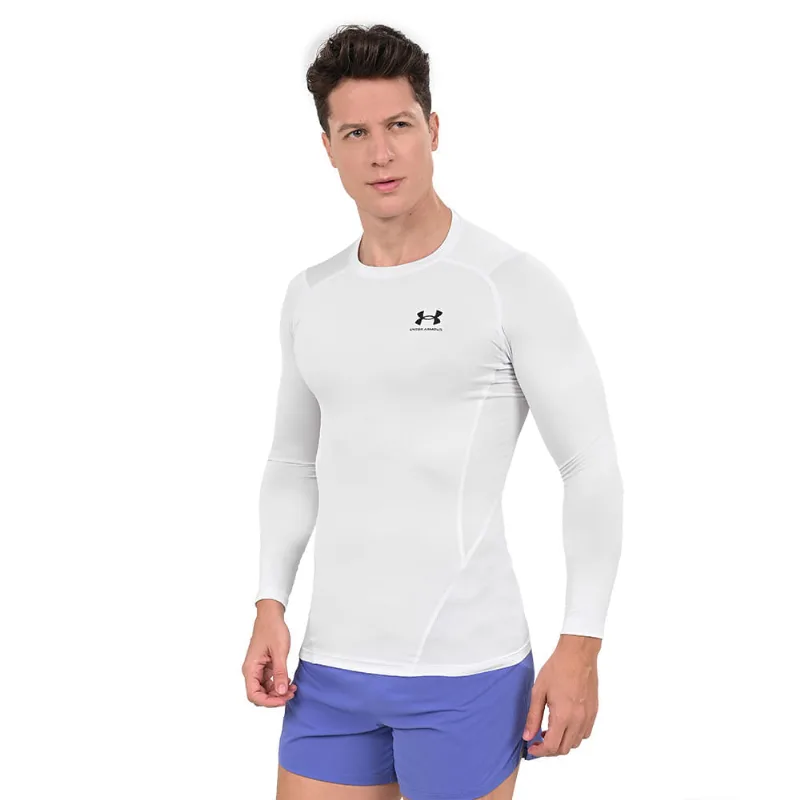 Camiseta Manga Longa de Compressão Masculina Under Armour HeatGear