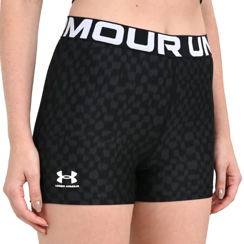 Shorts de Treino Feminino Under Armour HeatGear Authentics Printed M Preto