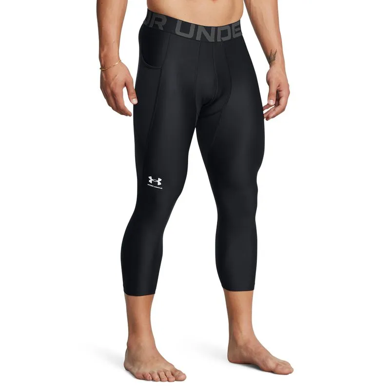UA HG Armour 3/4 Legging-BLK XL