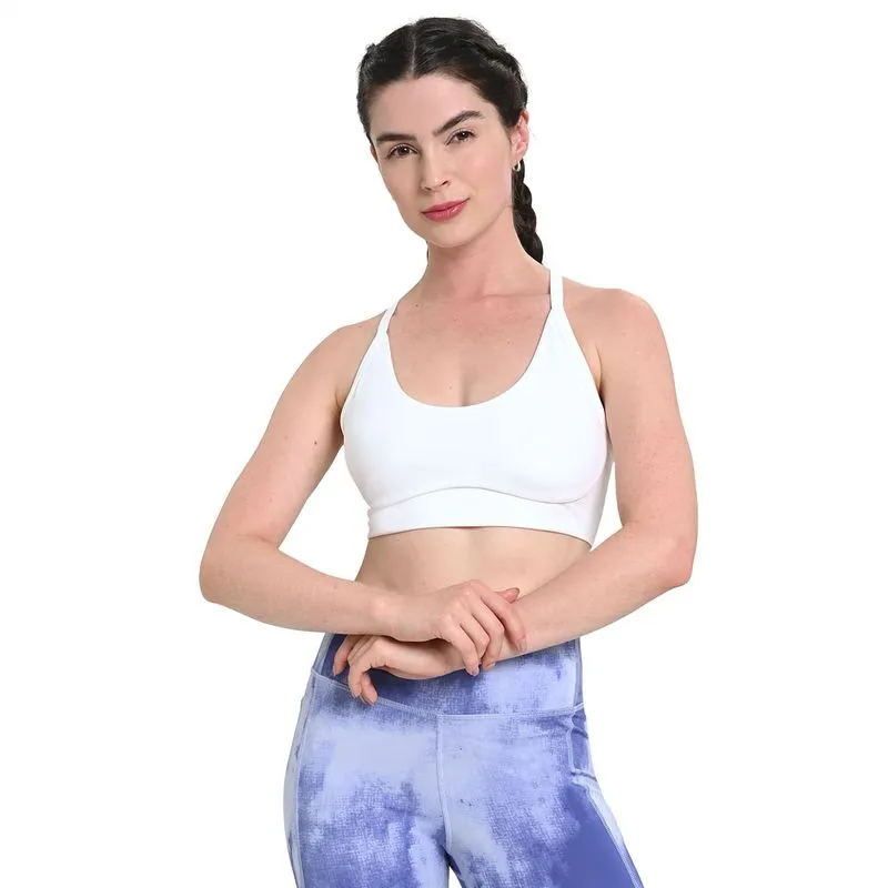 Top de Treino Feminino Under Armour Bralette GG / Branco