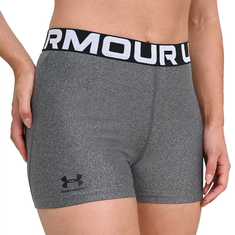 Shorts de Treino Feminino Under Armour HeatGear Authentics P Cinza