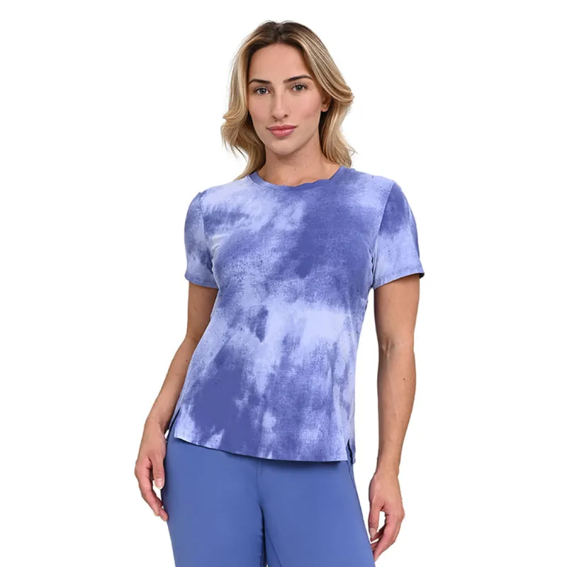 Camiseta de Treino Feminina Under Armour Launch Elite Printed PP Azul