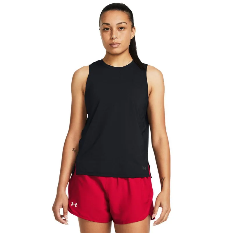 Regata de Trilha Feminina Under Armour Launch Trail P Preto