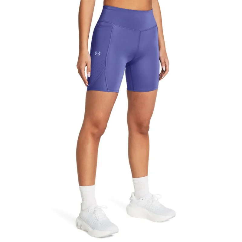 Shorts de Treino Feminino Under Armour Stamina Half Tight G Roxo