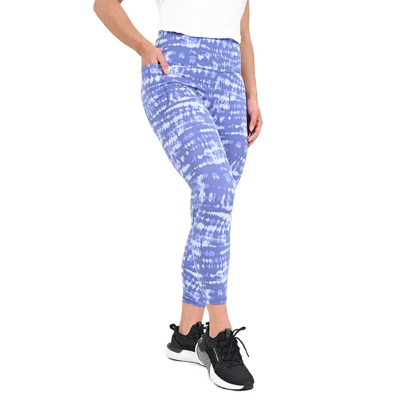 Legging de Treino Feminino Under Armour Motion Ankle Printed 2GG Azul