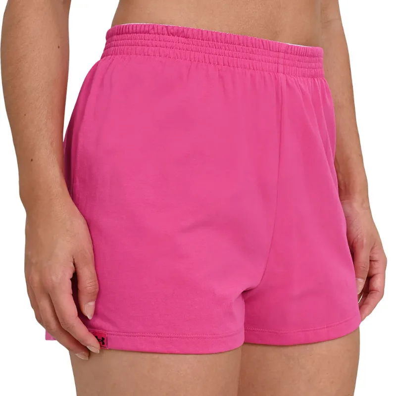 Shorts de Treino Feminino Under Armour Campus GG Rosa