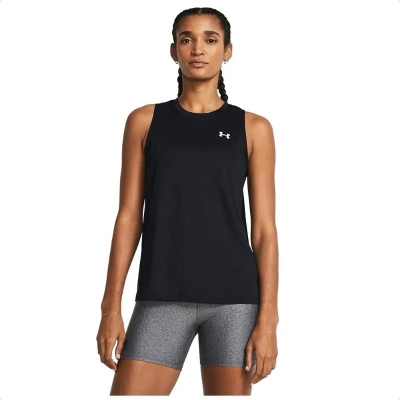 Camiseta Regata Under Armour Tech Tank Solid Feminina GG / Preto