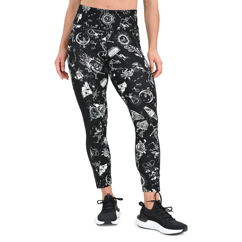 Legging de Treino Feminina Under Armour We Run Ankle M Preto
