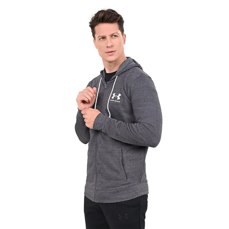 Moletom Masculino Under Armour Rival Terry GG Cinza
