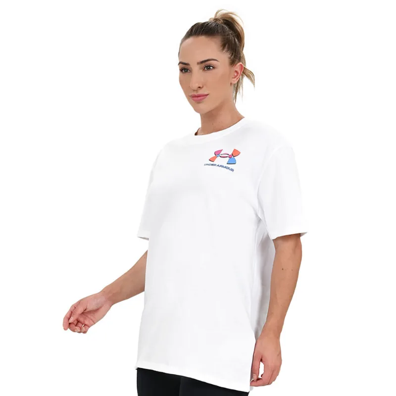 Camiseta Feminina Under Armour Multicolor BFOS G Branco