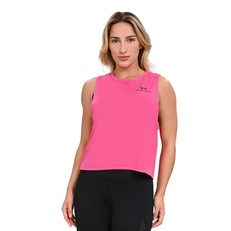 Regata de Treino Feminina Under Armour Vanish Energy 2GG Rosa