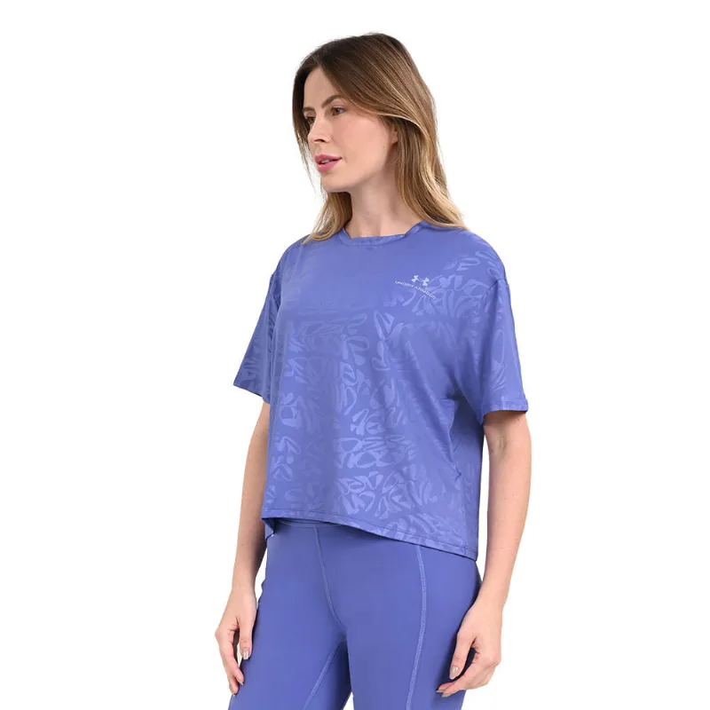 Camiseta de Treino Feminina Under Armour Vanish Energy G Roxo