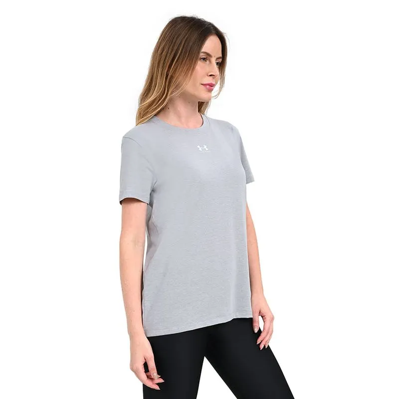 Camiseta Feminina Under Armour Campus Core P Cinza