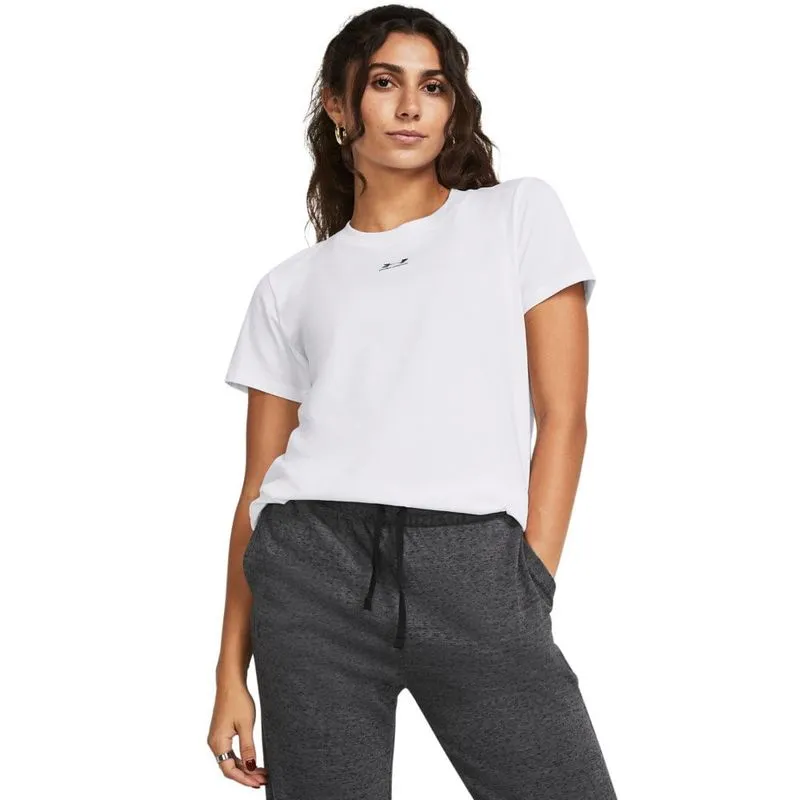 Camiseta Sportstyle Under Armour Campus Core Feminina GG / Branco