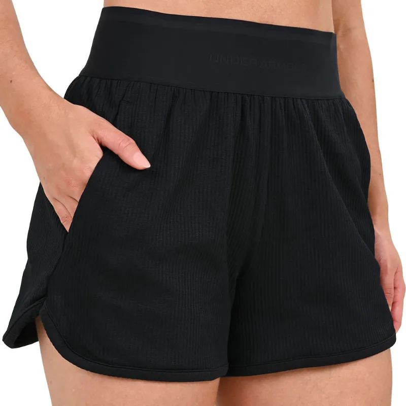 Shorts de Treino Feminino Under Armour Journey Rib P Preto